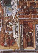 Carlo Crivelli Annunciation with St. Endimius oil painting artist